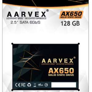 AARVEX AX650 128GB 2.5 SATA SSD 6GB/S