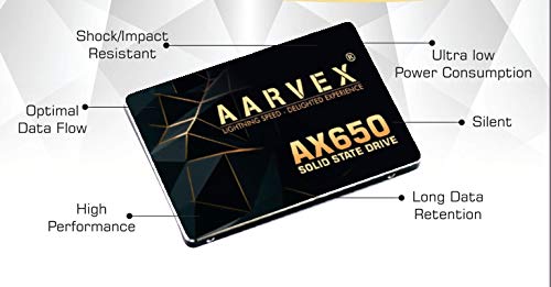 AARVEX AX650 128GB 2.5 SATA SSD 6GB/S - Image 2